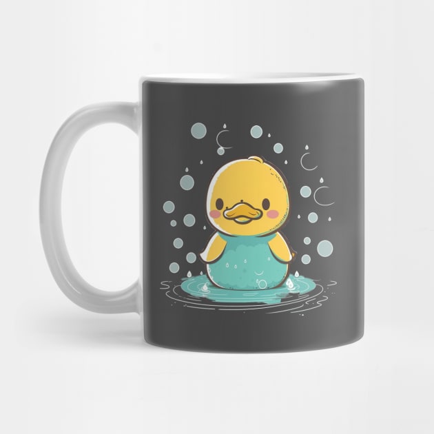 Rubber Duck And Duckling Men Women Kids by Linco